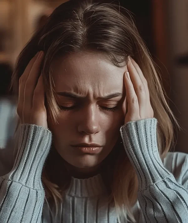 Femme en souffrance face aux troubles alimentaires. Accompagnement alimentation émotionnelle et TCA à Paris 15 et Chatou